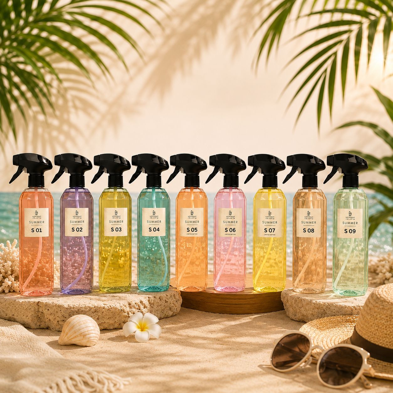 Summer collection sprays
